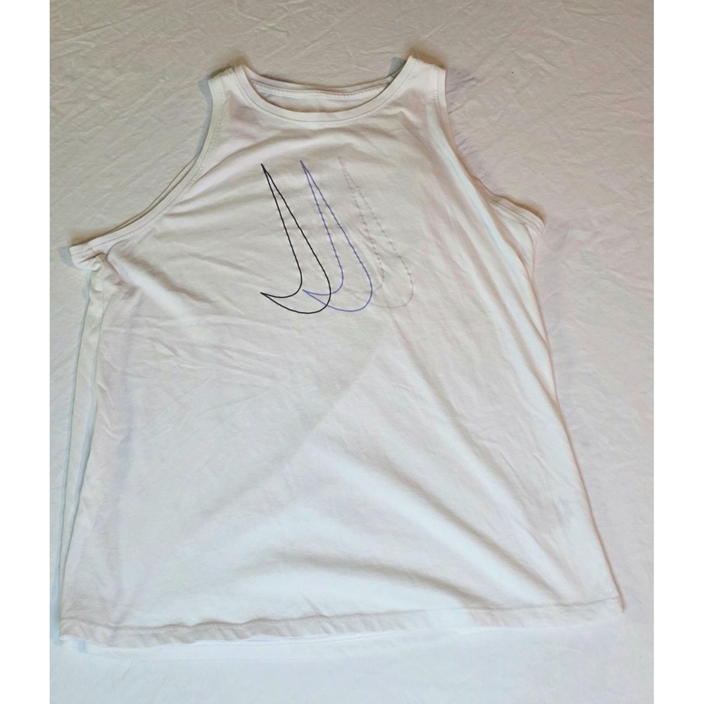 Nike Dri-Fit Tank top with‎ Triple Swoosh graphic size Large